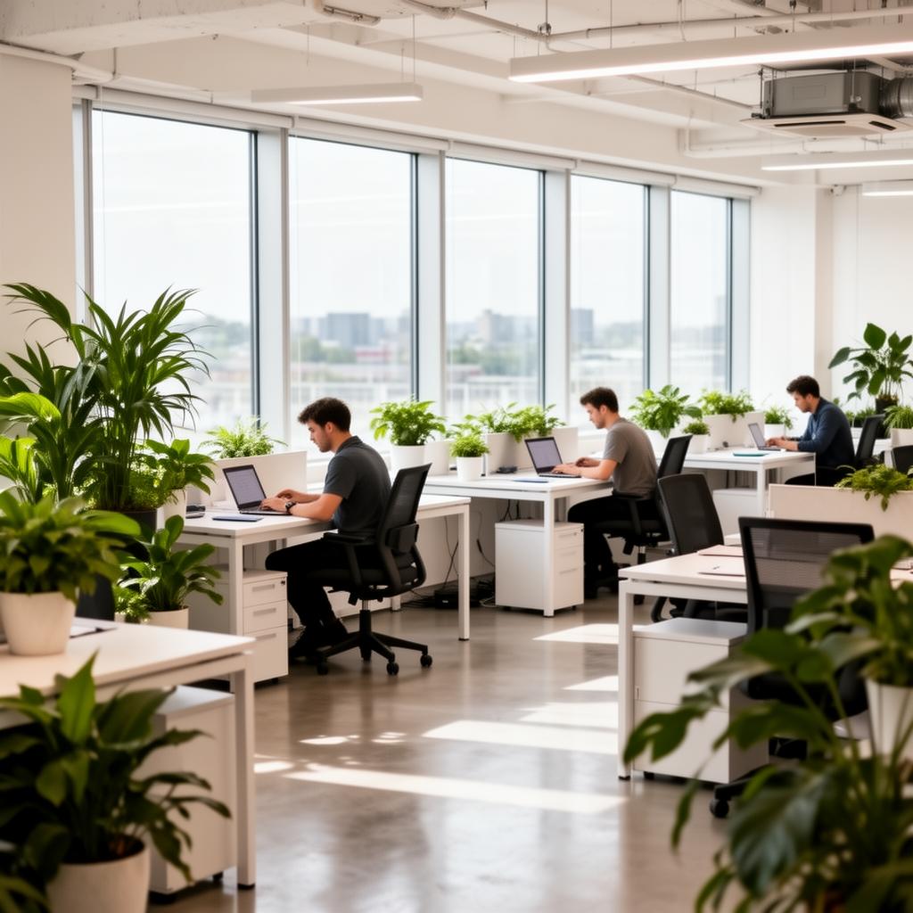 The Prairie State Coverage advisor team in a bright modern office